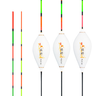 醒目鱼漂纳米浮漂加粗红绿尾高灵敏鲫鱼漂鲤鱼枣核水滴鸽子蛋浮标