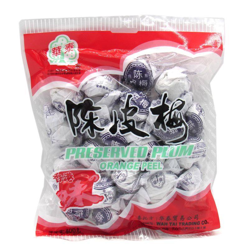 大阳陈皮梅纸包加应子西深圳特产