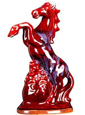 中式风古典家居客厅电视柜陶瓷器