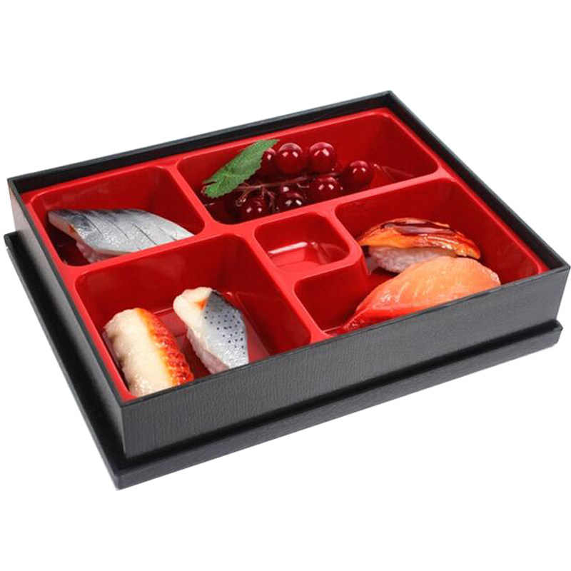 双剑可微波塑料长方形饭盒单层