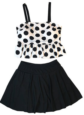 人鱼公主防晒泳衣分体长裤裙