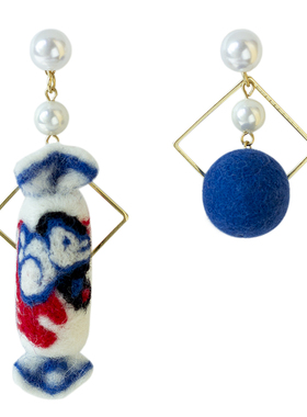 蕨JUE大白兔奶糖原创手工羊毛