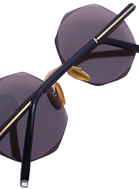 东海天然蓝水晶眼镜开车护目八边