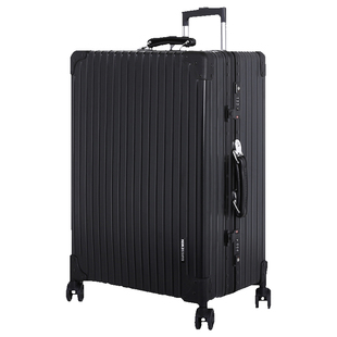 祥兴箱包SUISSEWIN铝框行李箱男直角拉杆箱大容量旅行箱登机箱子