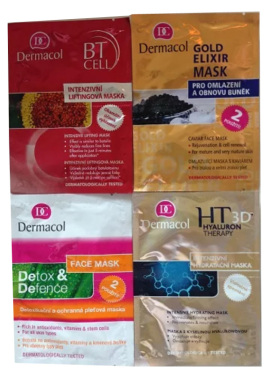 dermacol捷克多款不同功效面膜