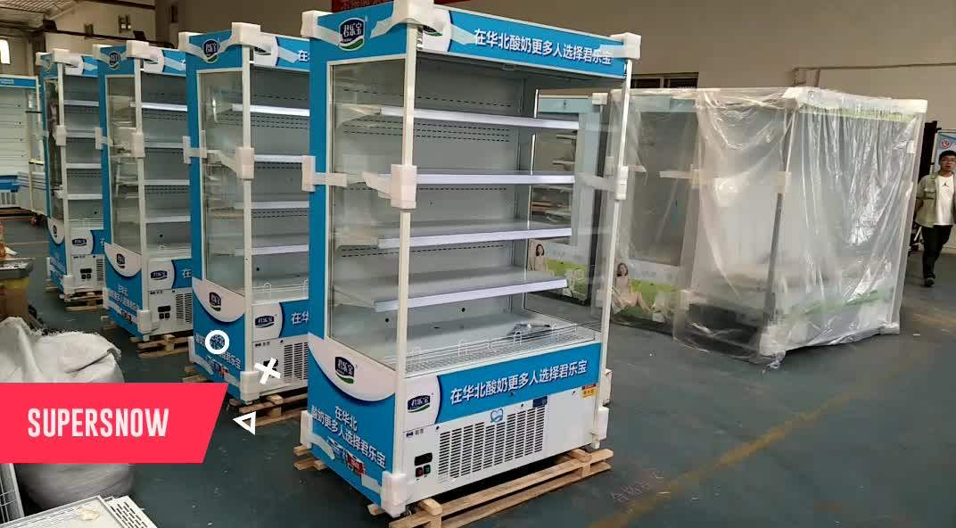 Kx1.2 Lf Vertical Open Commercial Display Fruit And Fresh Vegetable