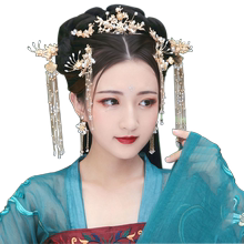 汉服女古风凤冠全套古装古代假发冠1