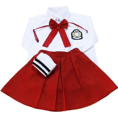 国庆儿童演出服装男女童合唱服表演比赛小学生诗歌朗诵幼儿园套装
