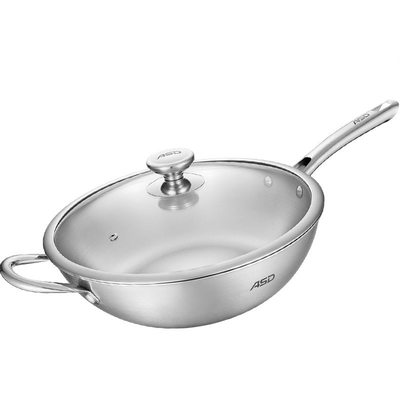 ASD爱仕达32cm三层炒锅欧式