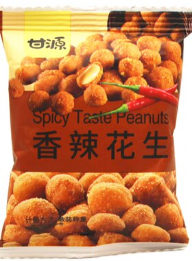 甘源牌椒盐花生零食小包装香辣