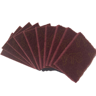 正品YTC7447工业百洁布不锈钢拉丝布除锈金刚砂擦锅清洁去污红卷