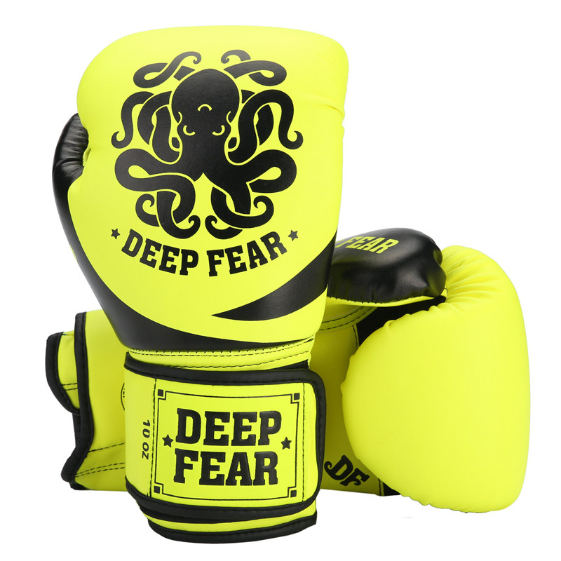 DF拳击手套男女拳套搏击专业拳击手套泰拳搏击散打沙袋拳套专用
