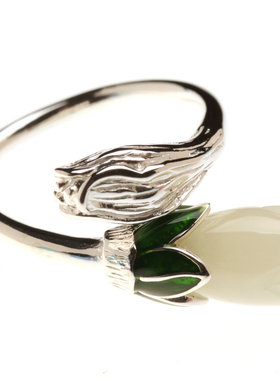 玉兰南方南方纯银网红古风首饰品