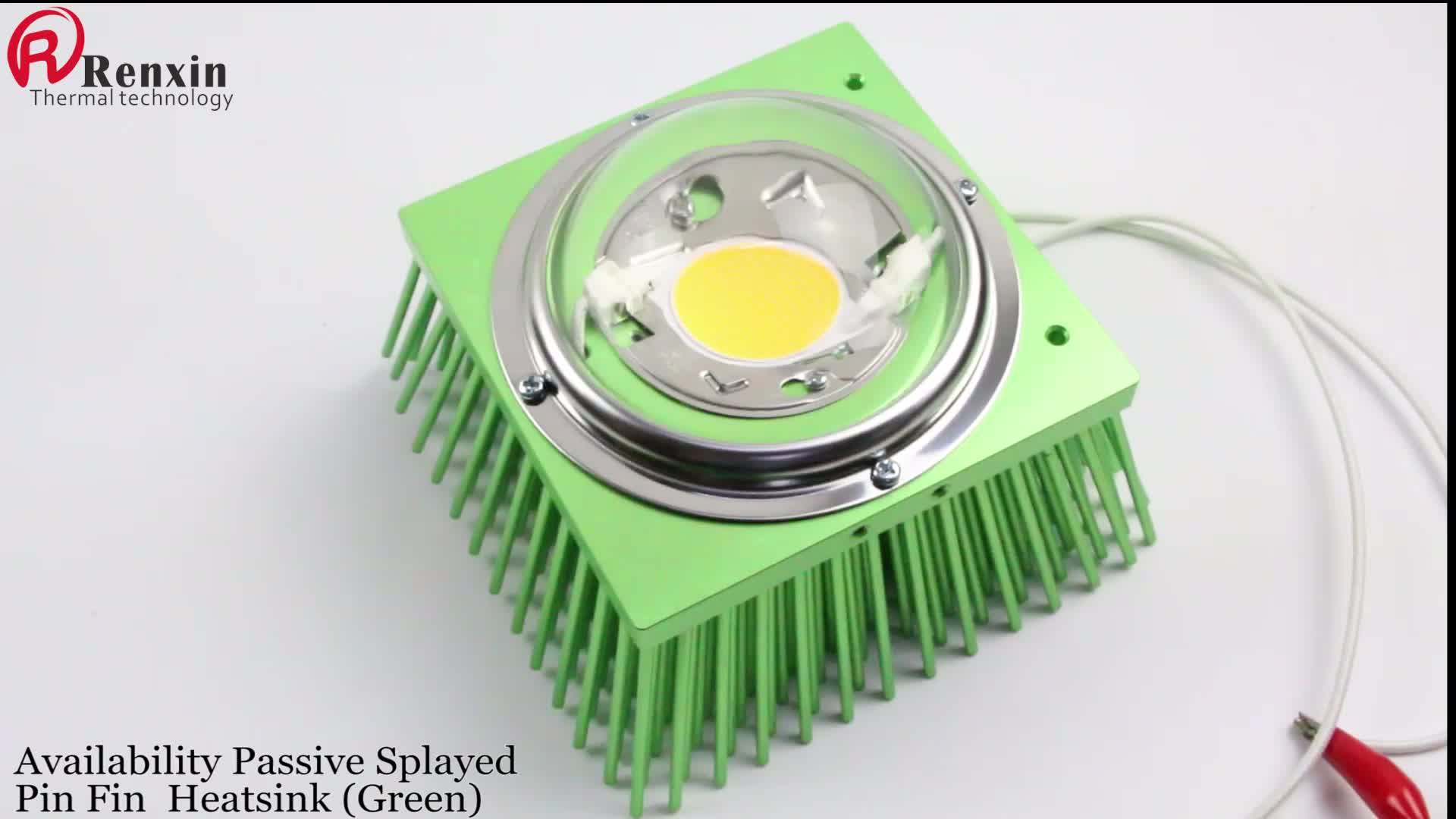 Diy Led Cob Heat Sink Cxb3590 Pin Fin Heatsink Buy Diy Led Heat Sink