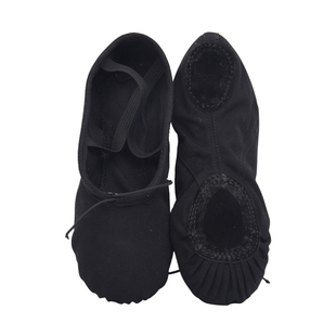 儿童黑色舞蹈鞋男童男生软底女古典舞练功成人男款男士形体鞋专用