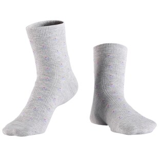 YSOCKS专利防臭女袜子中筒短船袜纯银纤维抗菌棉银离子春秋四季款