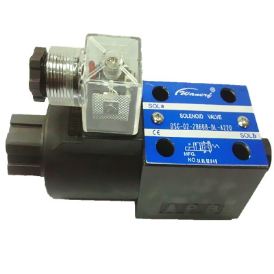 电磁换向阀高压二位四通6通径阀