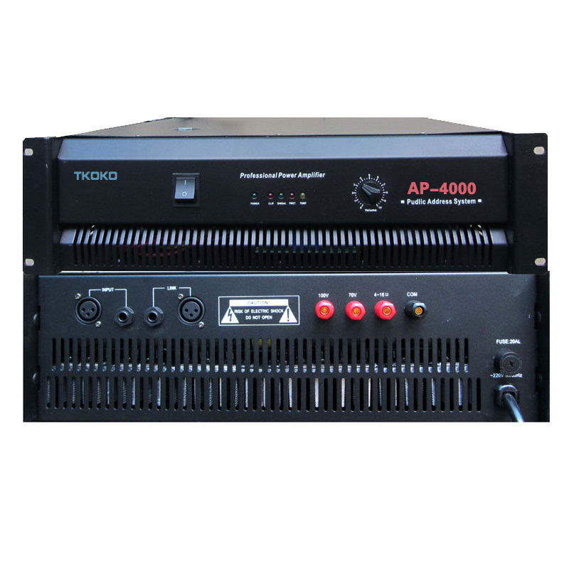 AP-4000纯后级定压功放腾高