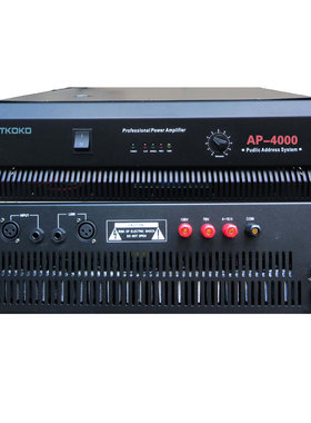 AP-4000纯后级定压功放腾高