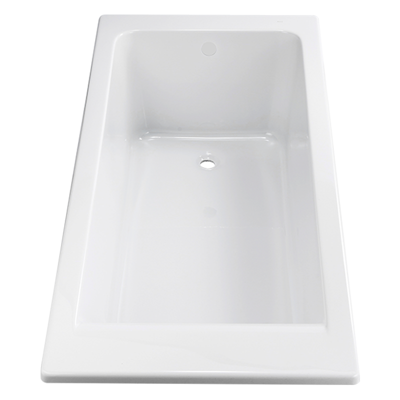 roca嵌入式亚克力浴缸小户型家用缸口碑评测啥样?图案解说其质量？