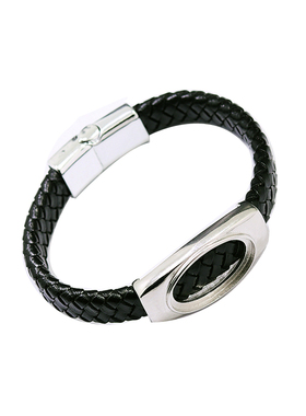 s925纯银手链手镯空托蜜蜡琥珀