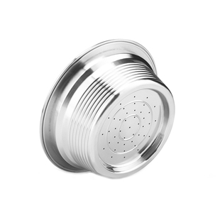 icaflas兼容Lavazza mio拉瓦萨不锈钢咖啡胶囊填充式重复使用壳