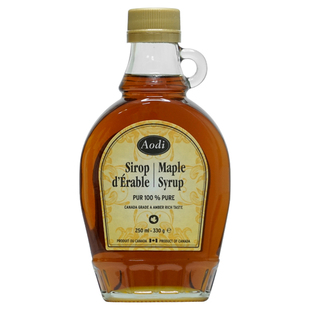 加拿大进口奥帝枫糖浆250ml枫树枫叶糖浆烘焙奶茶咖啡冲饮用