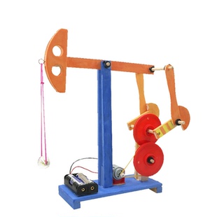 磕头抽油机中小学科学实验玩具科技小制作模型diy手工自制材料