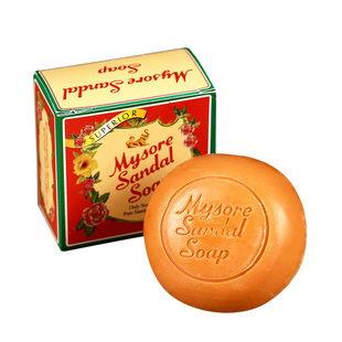 印度原装进口100年迈索尔纯正檀香皂精油手工皂150g