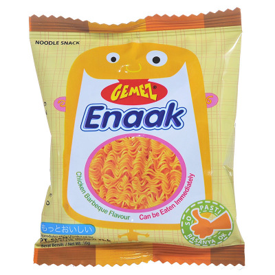 gemez印尼进口网红面干脆烧烤小鸡