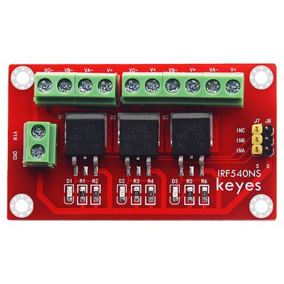3路MOS管场效应管驱动模块IRF540
