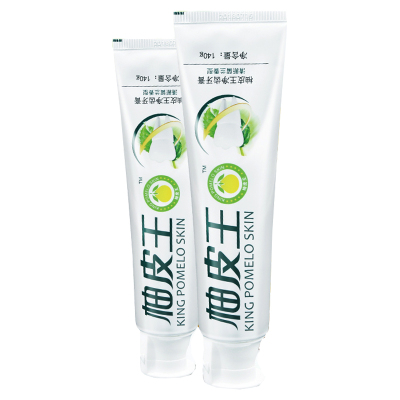 柚皮王牙膏去口臭纯植物无氟