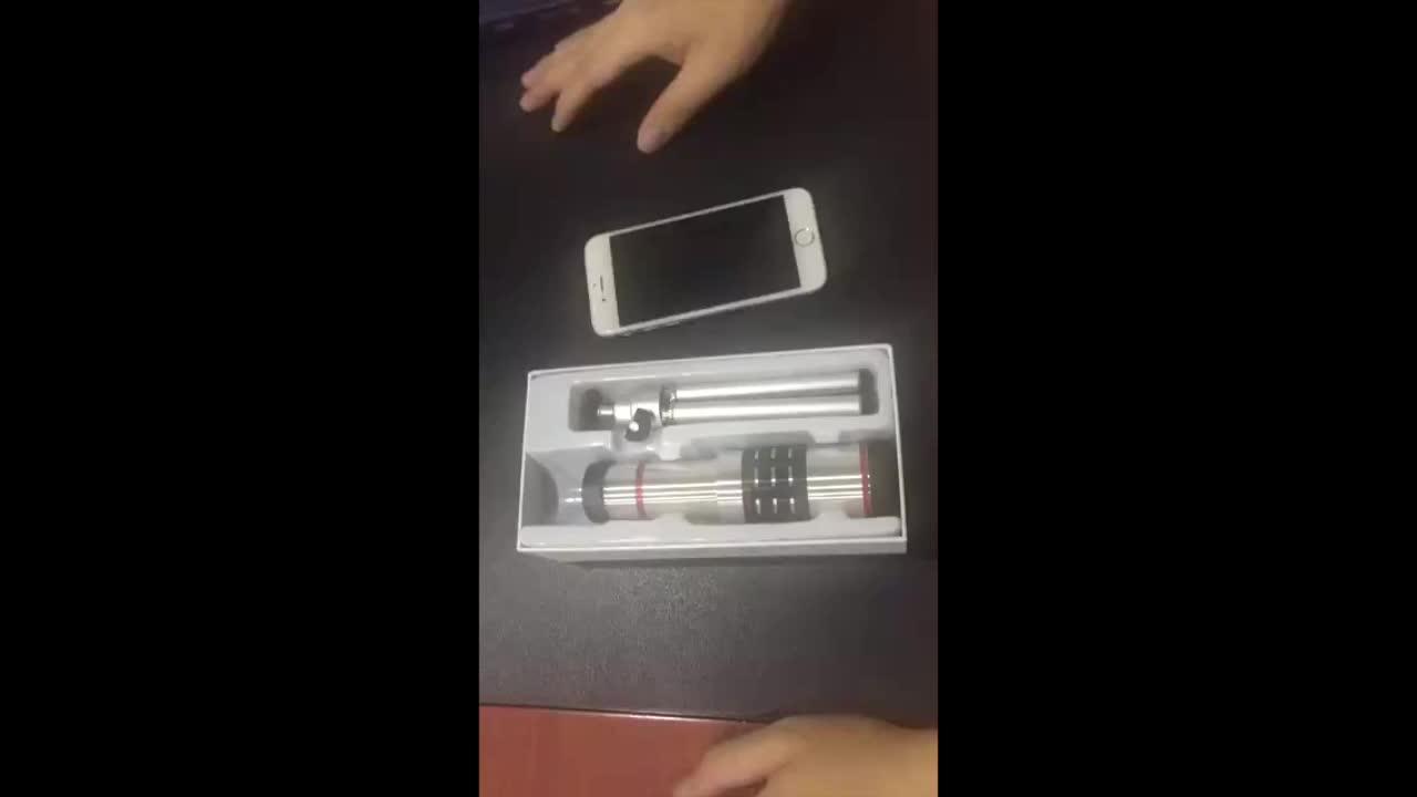 Hxgd Telescope Lens Mobile Phone Lens 3 In 1 12x Telescope Lens 0.45x