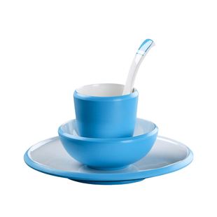 特色餐厅火锅店密胺摆台餐具四件套大酒店包席摆台碗杯勺骨碟套装