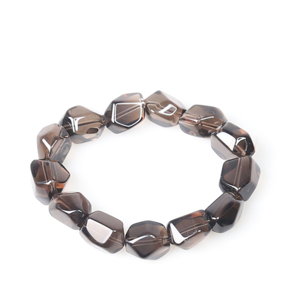 白水晶刻面手链纯天然