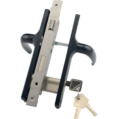 铝合金门平开门拉手大门锁