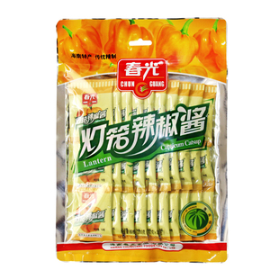 海南黄辣酱 春光灯笼辣椒酱300g 辣椒调料黄灯笼酱