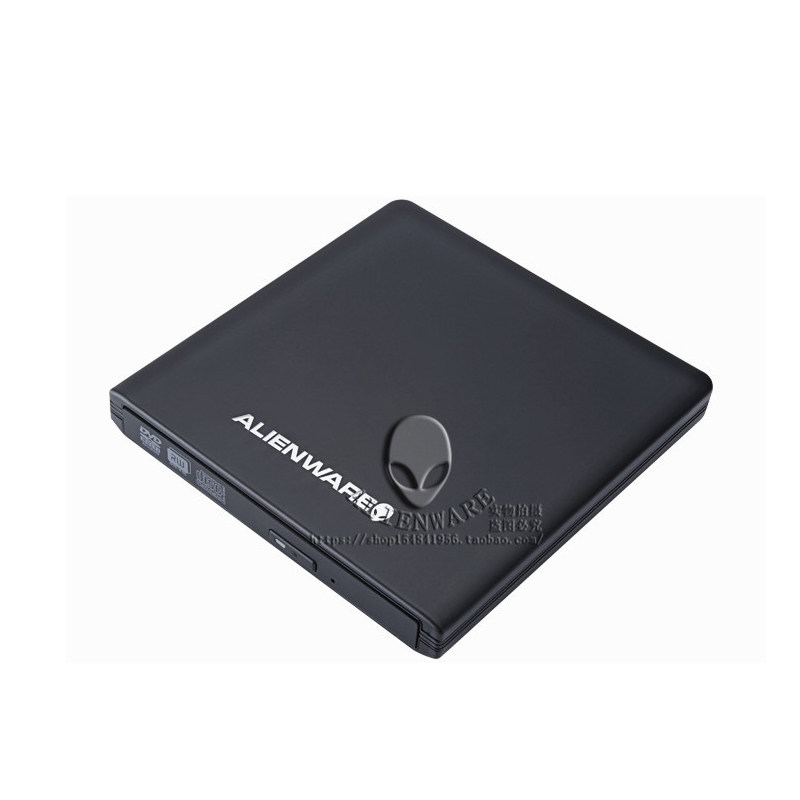 外星人铝合金外置USB3.0 CD\DVD刻录机移动外接光驱戴尔电脑通用