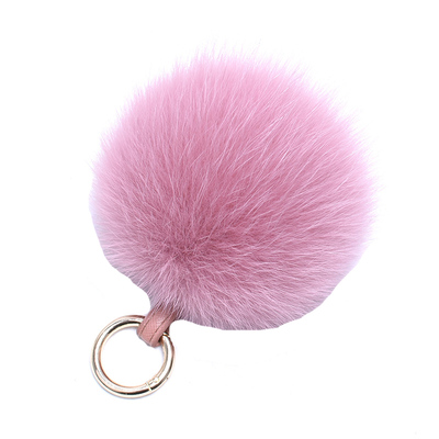 狐狸毛球挂件毛毛球ins小毛球