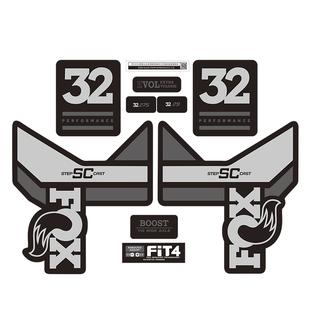 2020款fox32 PERFORMANCE前叉贴纸山地车fox 32 SC前叉贴纸单车贴