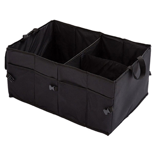 后车厢收纳箱可折叠牛津布车载收纳袋多分格车载后备箱车用储物箱