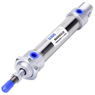 不锈钢迷你气缸MA16*25/50/75/100/125/150/200/300/400/500-S-CA