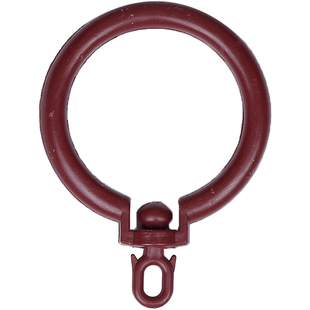 出租屋新品挂环简易挂钩圈杆子使用圆圈环窗帘夹子S型钩子