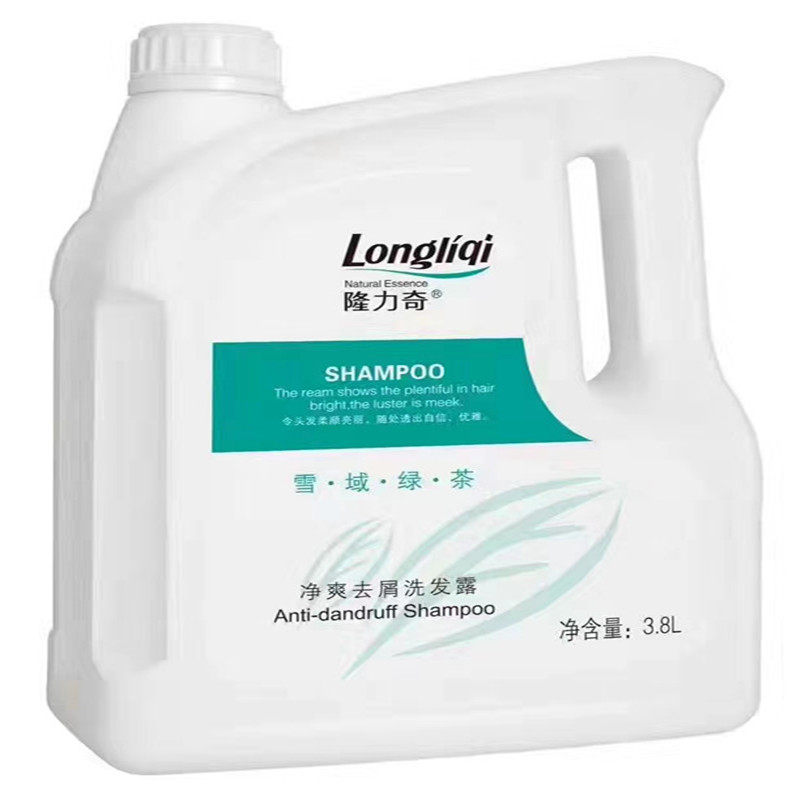 宾馆酒店浴场一次性沐浴液隆力奇3.8L桶装沐浴露洗发水洗沐二合一