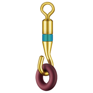 环盛开口八字环o型圈卸力转环快速别针8字环渔具用品钓鱼小配件