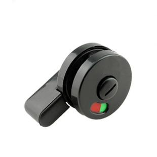 公共厕所卫生间隔断配件 洗手间尼龙塑料五金门锁 指示锁 门扣