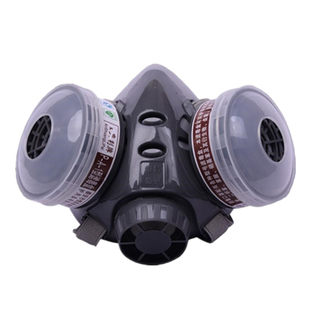 安爽利308防尘防毒气工业打磨化工喷漆农药面罩活性炭煤矿灰尘