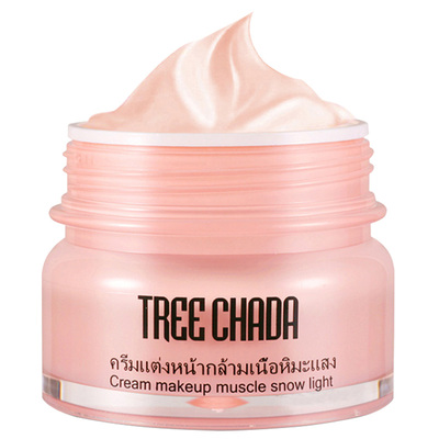 送小样10g泰国Treechada素颜霜遮瑕隔离提肤TR懒人面霜带防伪50g