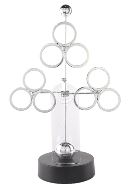 小摆件反重力永动机牛顿电脑桌面