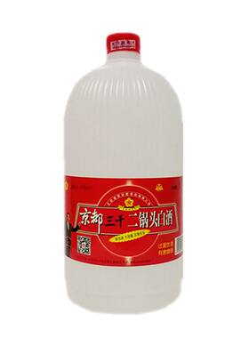 二锅头京都3L纯粮白酒41度清香型